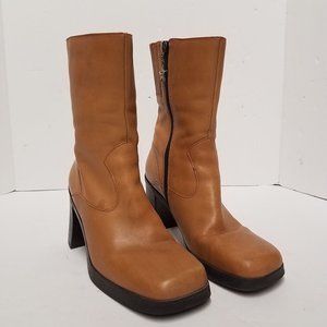 Vintage Ladies Hilfiger Boots Side Zipper
